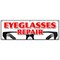 Signmission EYEGLASS REPAIR BANNER SIGN optometrist eye exam dr doctor examination B-72 Eyeglass Repair - alternate 1